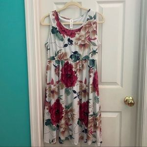 Large Boutique Brand Floral Dress